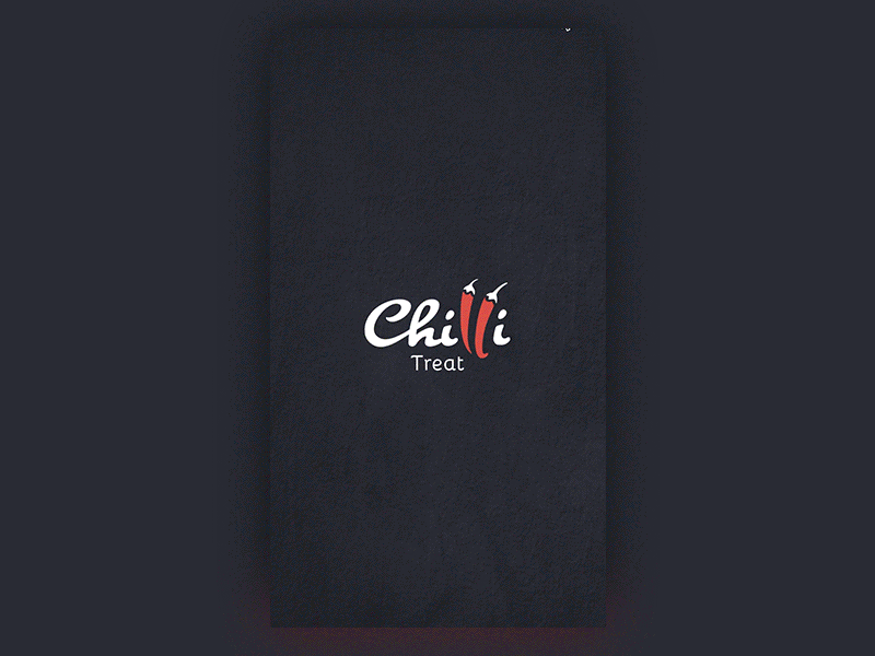 Chilli Treat | Interaction Design | First Shot chilli dark debut design food gif interaction principle red sambhav jain ui ux