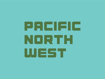 PNW 01 font design geometric retro design sans serif type design typography