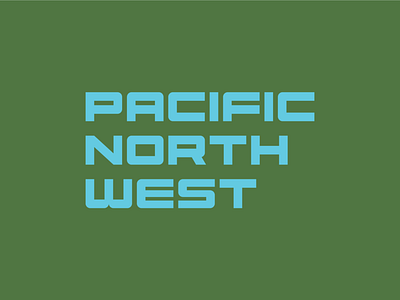 PNW 02 bold font font design geometric retro font sans serif type design typography