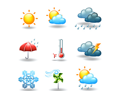 Weather design graphic design illustration logo motion graphics