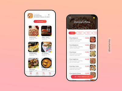 Delivery App app art branding design graphic design inspiration interface kfc mcdonalds ubereats ui uisource uitrends ux uxsource uxtrend webdesign website