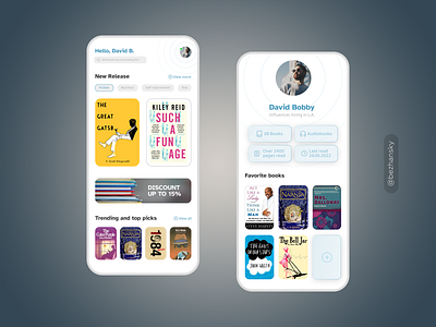 eBook (Online store for books) app art audiobook books branding design graphic design inspiration interface onlinebooks ui uisource uitrends ux uxsource uxtrend webdesign website