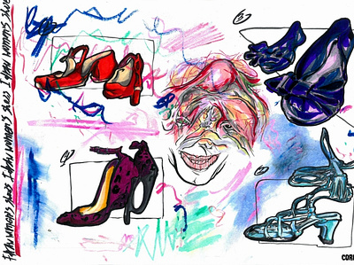 shoe's-brain-dead acid animation cartoon comic drawing illustration movie shoes