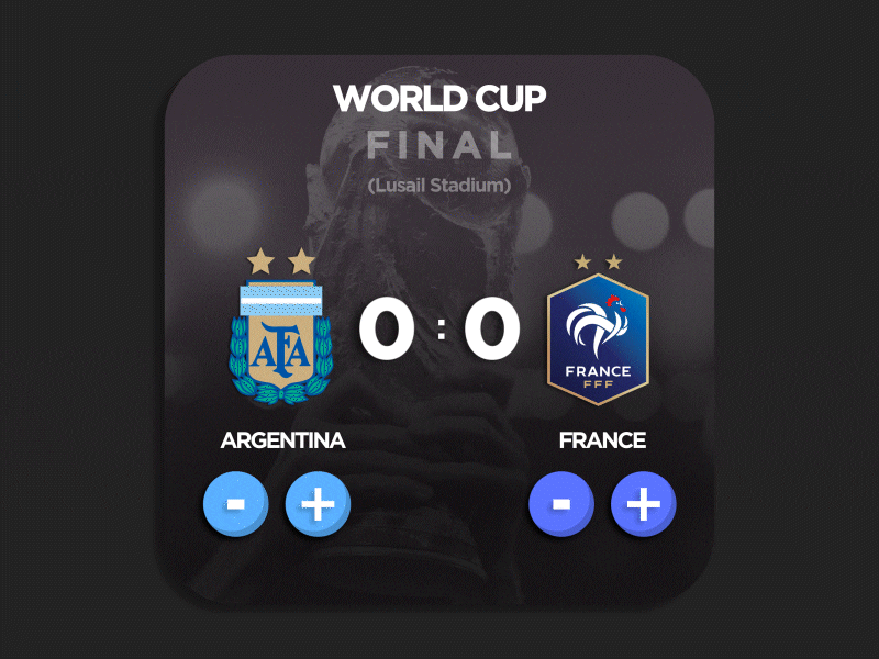 FIFA World Cup - Score Betting UI animation app branding design fifa football graphic design motion graphics soccer sports ui ux