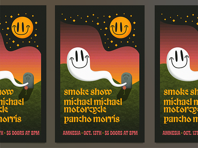 Smoke Show Gig Poster