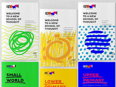 Montè - Books for kids brand identity creative design identity design illustration school