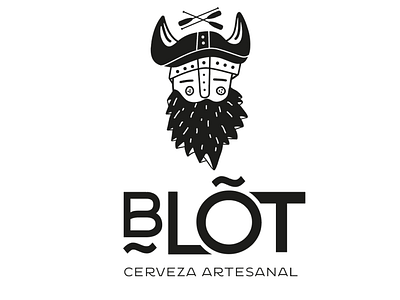 Cerveceria Blot beer branding design illustration logo minimal typography