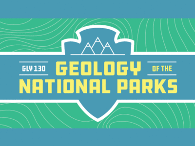 Geology Class Title arrowhead class design education geology illustration mountains national park national parks teaching topographic map topography typography vector