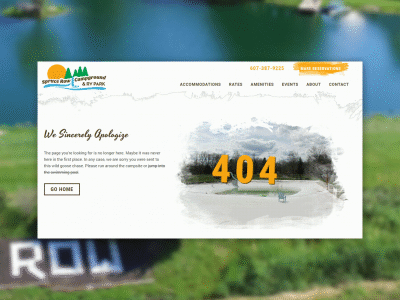 Daily Ui 008 404 Page 404 404 page campground dailyui dailyui 008 pool website