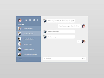 Daily Ui 013 Direct Messaging daily ui 013 dailyui direct messaging