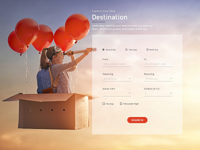 Daily Ui 068 Flight Search
