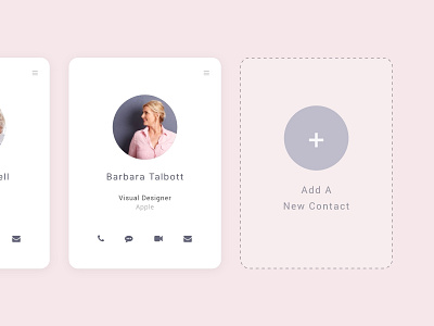 Daily Ui 090 Create New add a contact add new app create create new dailyui dailyui 090 design new contact ui