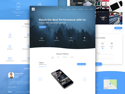 CUBE Landing Page