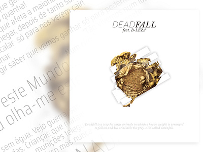 MONTE | Deadfall affinity photo album artwork graphic design monte photoshop