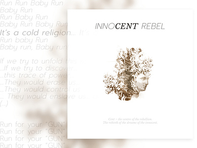 MONTE | Innocent Rebel affinity photo album artwork graphic design monte photoshop