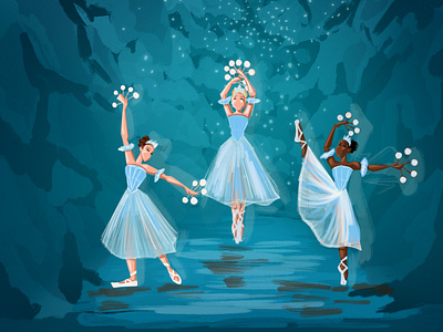 Waltz of the Snowflakes Illustration