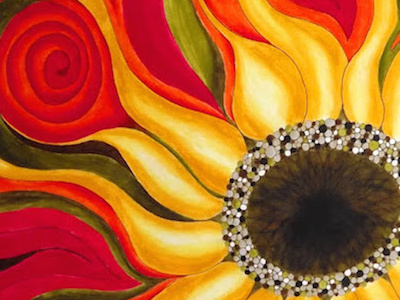 Gratiana Art. Sonnenblumen M sunflowers watercolor