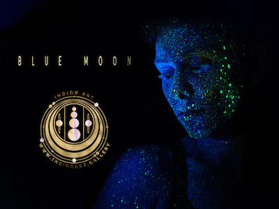 Logo Blue Moon Indigo Art