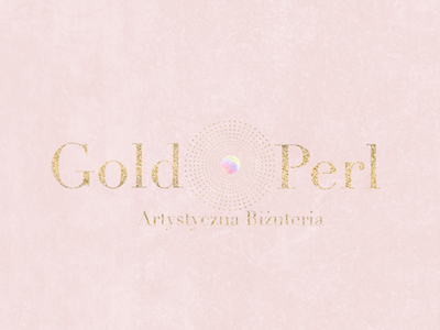 Logo Gold Perl design logo mark studio