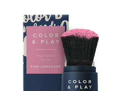Color Me Pink beauty beauty product branding florida hair hair product lemonade logo mockup packaging pink st pete tampa texture type typography