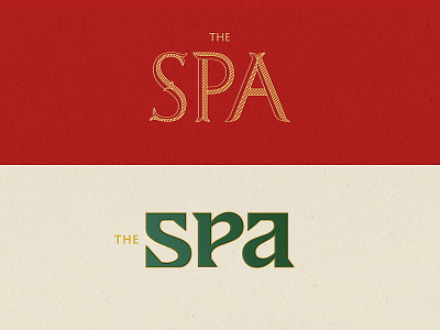 The Spa | The Spa california desert florida flower foil gold illustration logotype monoline san juan spa st pete tampa tampa bay texture type typography vintage western