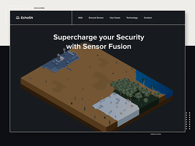 Echo54 - Sensor Fusion Explainer animation graphic design illustration motion graphics ui ux