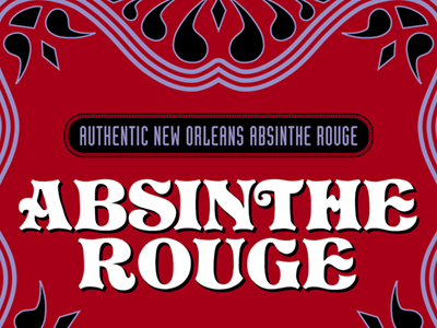 Absinthe Label Detail