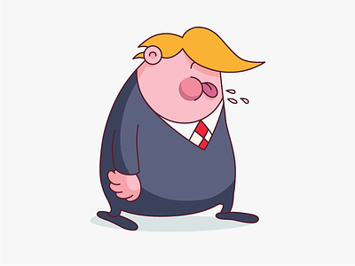 Trump trumps adobe illustrator donald trump illustration vector