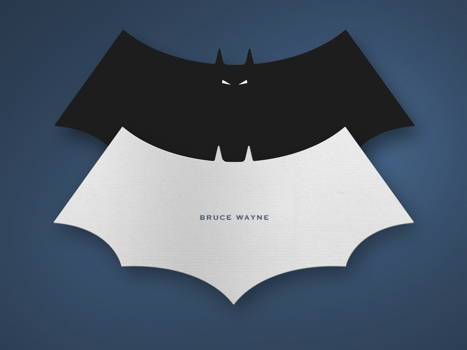 BATMAN Businesscard by Nick Bohlen on Dribbble