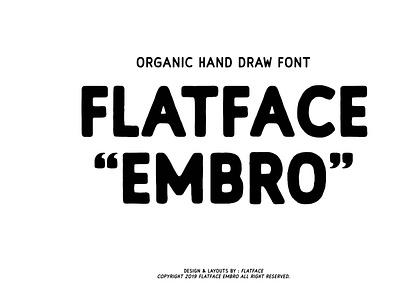 Flatface Embro - Display font branding classic design font graphic design headline font illustration logo typeface