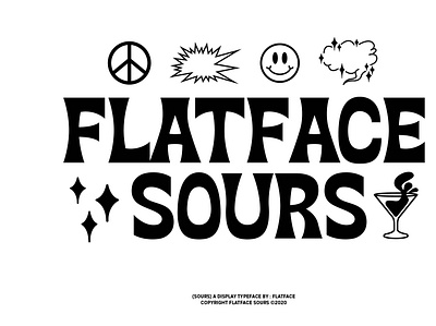 Flatface Sours - Display Font branding classic design font graphic design headline font illustration logo vector