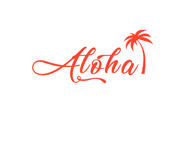 Hand Lettering Logo | Aloha by Raiza Jane Adriano on Dribbble