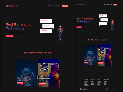 PSD to HTML Convert branding illustration landing page logo ui vector website design website design ideas xd to html