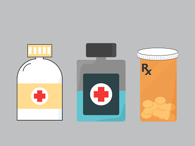 Medical Icons beaker icons infographic medical pills
