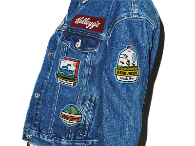 Kellogg's Corporate Responsibility Patches