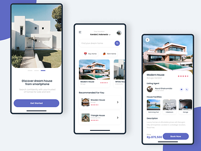 Real Estate App Design