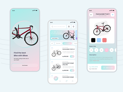 Bikee - Bicycle Store App