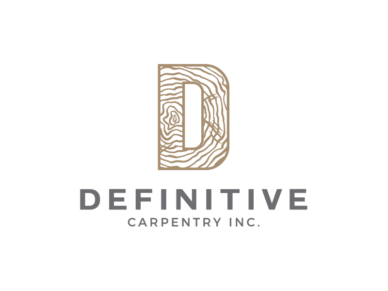 Definitive Carpentry Logo By Kirsten James On Dribbble