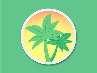 Palms (Sticker Pack #1) palm sticker trees