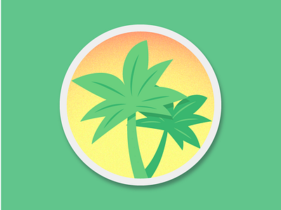 Palms (Sticker Pack #1) palm sticker trees