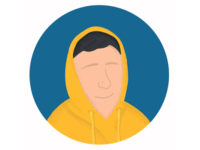 Avatar Illustration 3 avatar bright drawing face freebie guy hoodie human illustration minimal procreate social