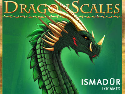 Green Dragon dragon games gaming green ikigames illustration photoshop scales videogames