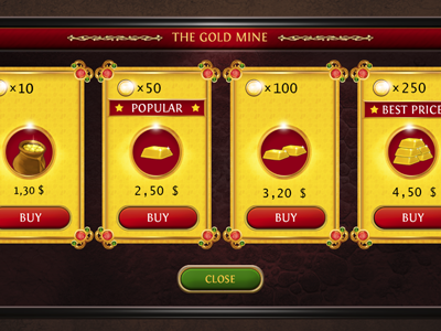 The Gold Mine dragon games gaming gold ikigames illustration item mine photoshop scales selection video games