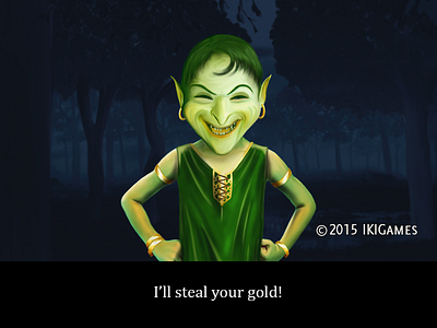 Gnome character dragon dragonscales games gaming ikigames illustration match3 photoshop scales videogames