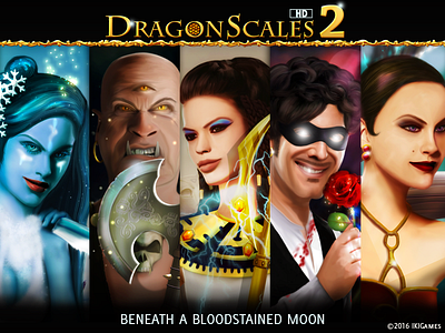 DragonScales 2 character dragon dragonscales games gaming ikigames illustration match3 photoshop scales videogames
