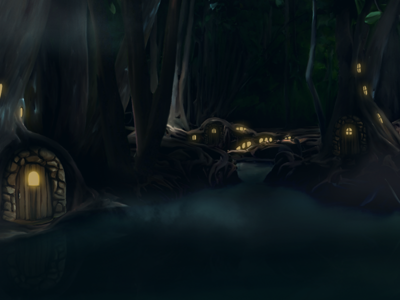 Swamp illustration ikigames character photoshop videogames games dragonscales swamp
