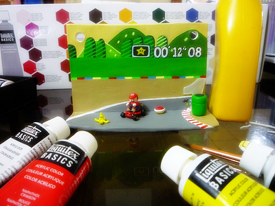 Super Mario Kart Wall Ornament