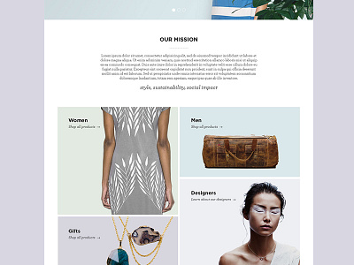 Threadharvest ecommerce ethical fashion socially conscious sustainable ux website