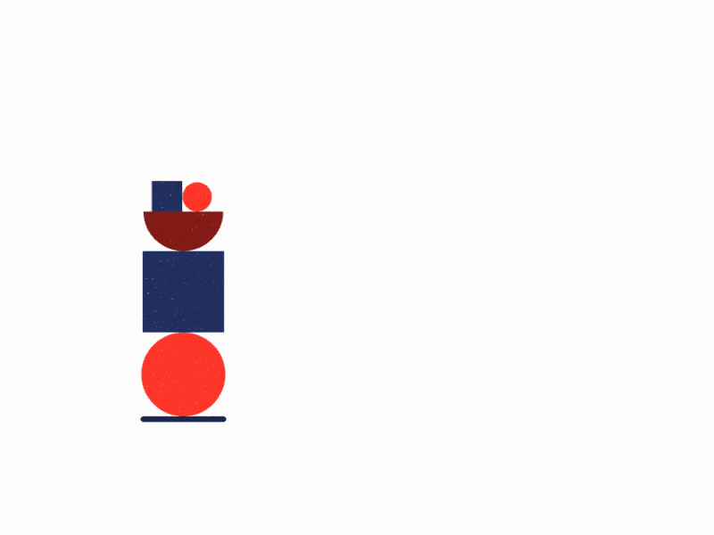 Motion Glossary Project - Balance 100dayproject animation balance example motion glossary project