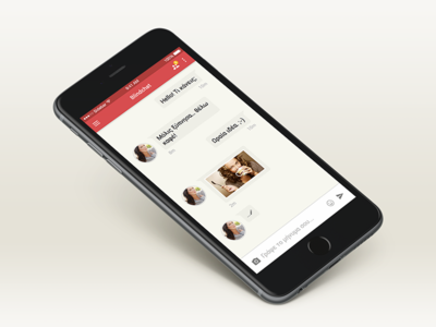 Blindchat for iPhone app blindchat chat ios iphone mobile ui